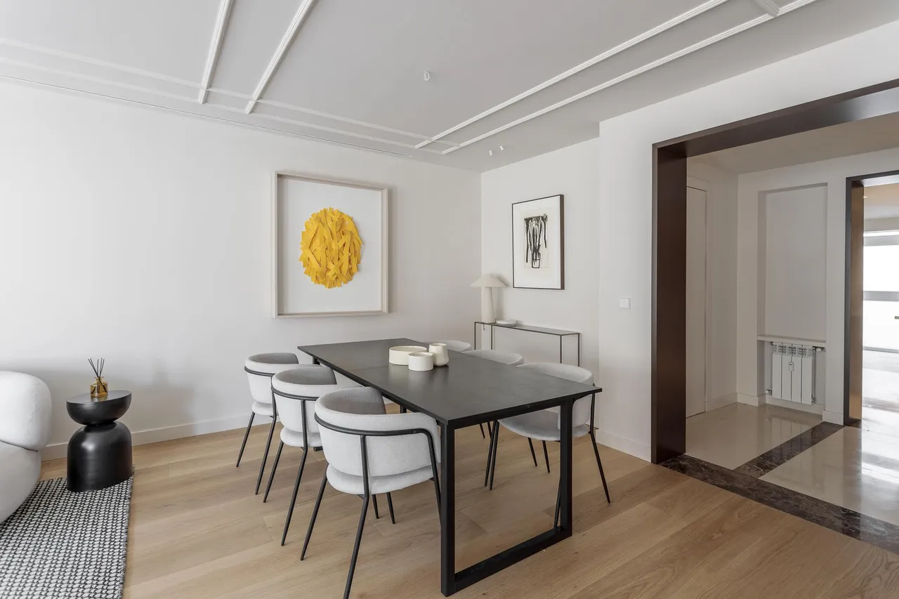 living - Piso de 234m² en venta en Recoletos, Madrid - gallery - 5