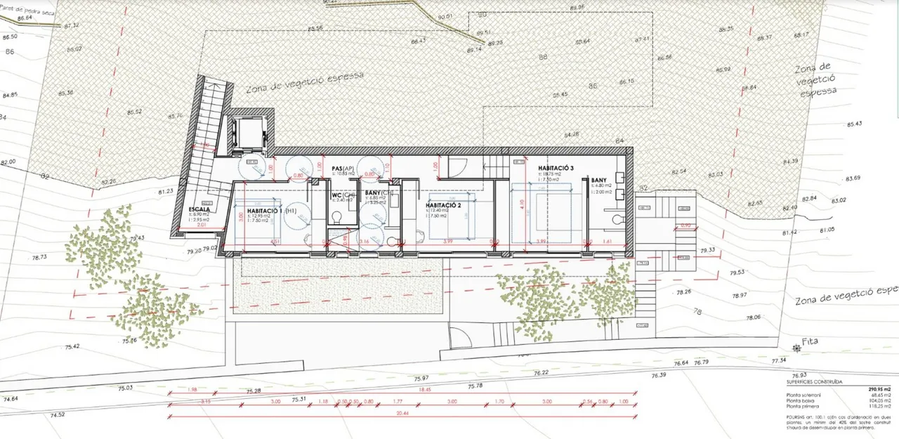 living - Casa / villa de 291m² con 62m² terraza en venta en Bahía de Rosas - Plano del piso - 2
