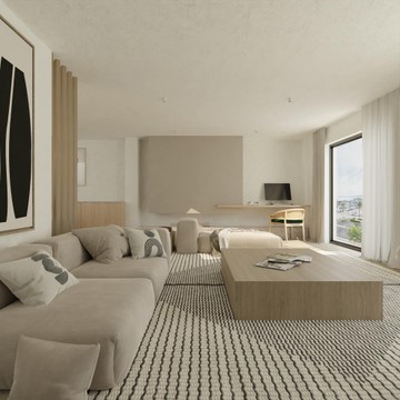 living - Ático de 152m² en venta en Pollença, Islas Baleares - featured