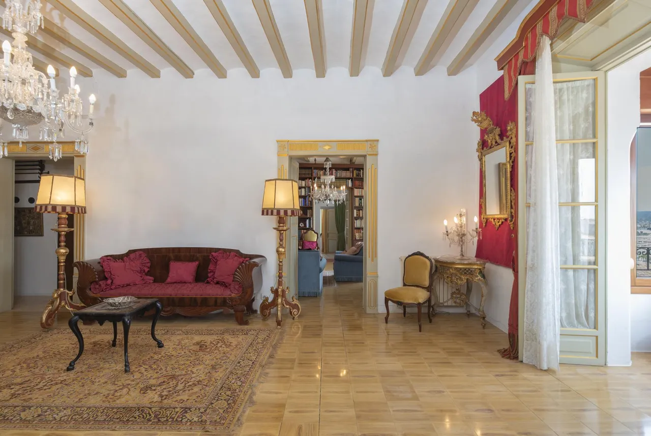 living - 445m² penthouse with 60m² terrace for sale in Ibiza Town - gallery - 9