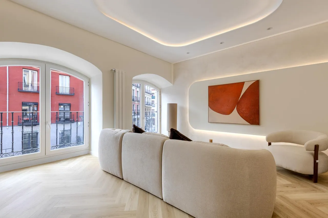 living - Piso de 151m² en venta en Cortes / Huertas, Madrid - gallery - 7