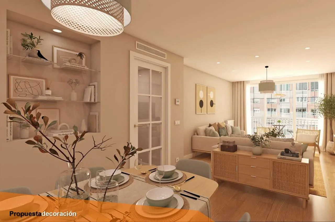 living - 189m² apartment with 6m² terrace for sale in Cuzco, Madrid - gallery - 3