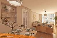 living - 189m² apartment with 6m² terrace for sale in Cuzco, Madrid - gallery thumbnail - 3