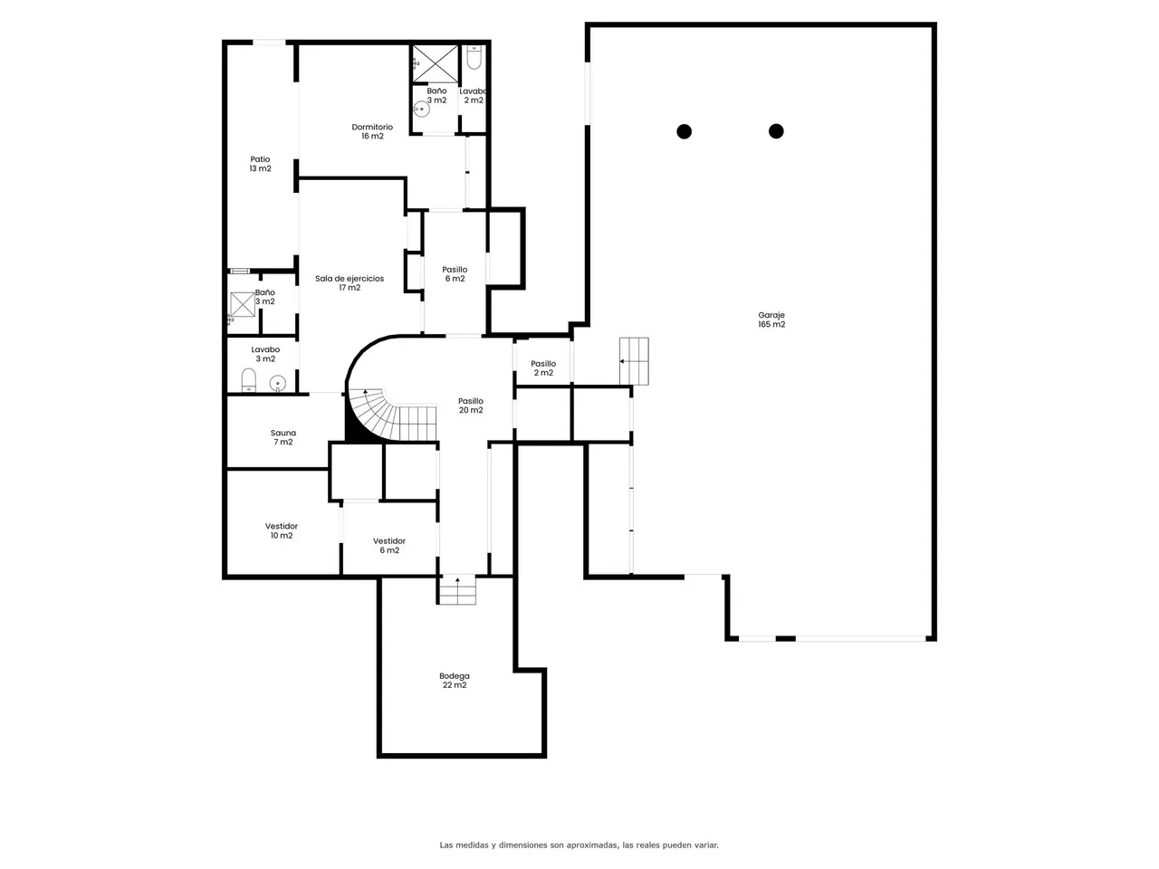 living - Casa / villa de 910m² en venta en Terramar, Barcelona - Plano del piso - 1