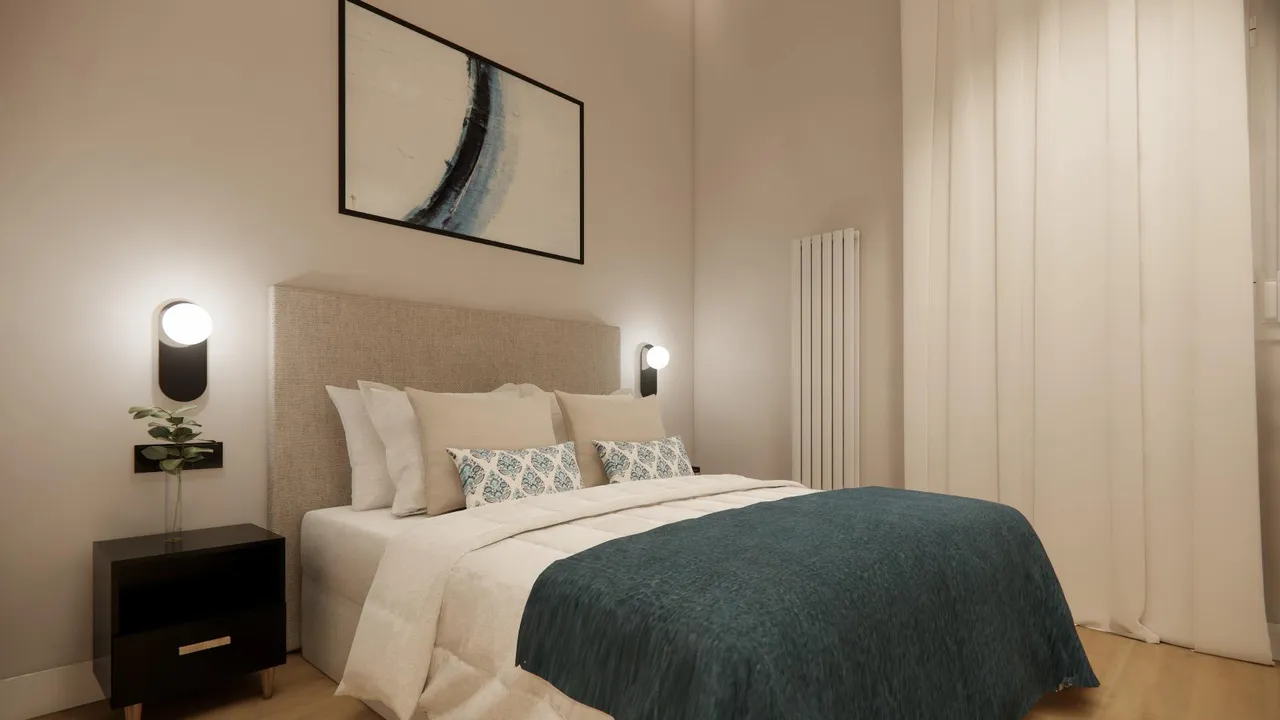 living - Piso de 50m² en venta en Goya, Madrid - gallery - 3