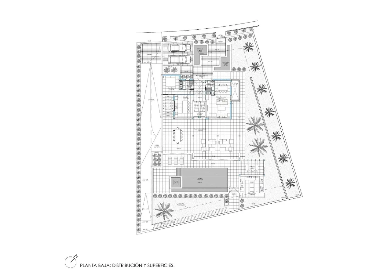 living - Casa / villa de 473m² con 203m² terraza en venta en Nueva Andalucía - Plano del piso - 1