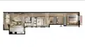 living - Piso de 75m² en venta en Eixample Derecho, Barcelona - Plano del piso thumbnail - 1