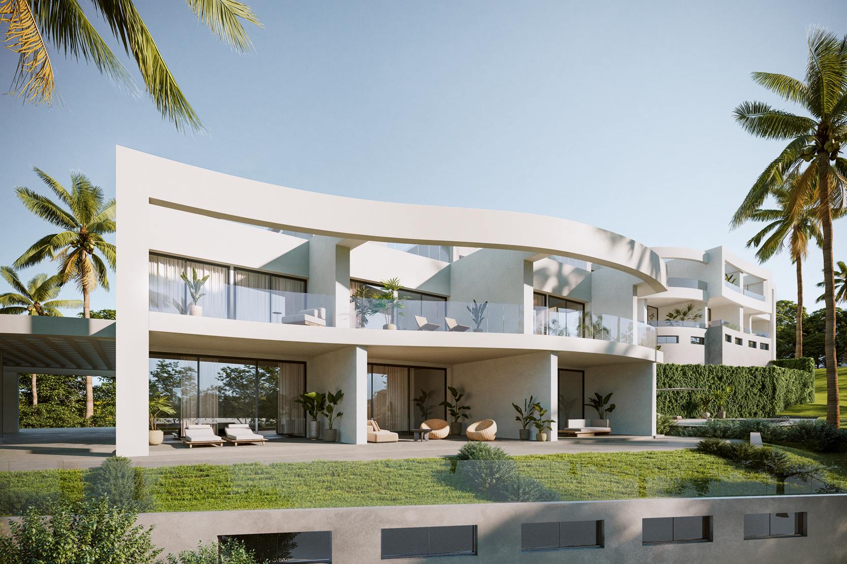 living - AaltoResidences Casas / Villas, malaga-oeste, Costa del Sol - gallery - 3