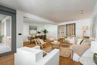 living - 179m² apartment with 8m² terrace for sale in Lista, Madrid - gallery thumbnail - 4