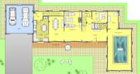 living - Casa / villa de 483m² en venta en Bahía de Rosas - Plano del piso thumbnail - 1