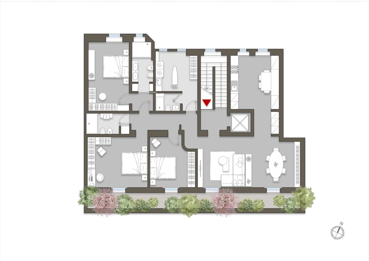 living - Privata Siracusa 2 - Living - Dils - Floor Plan - 1