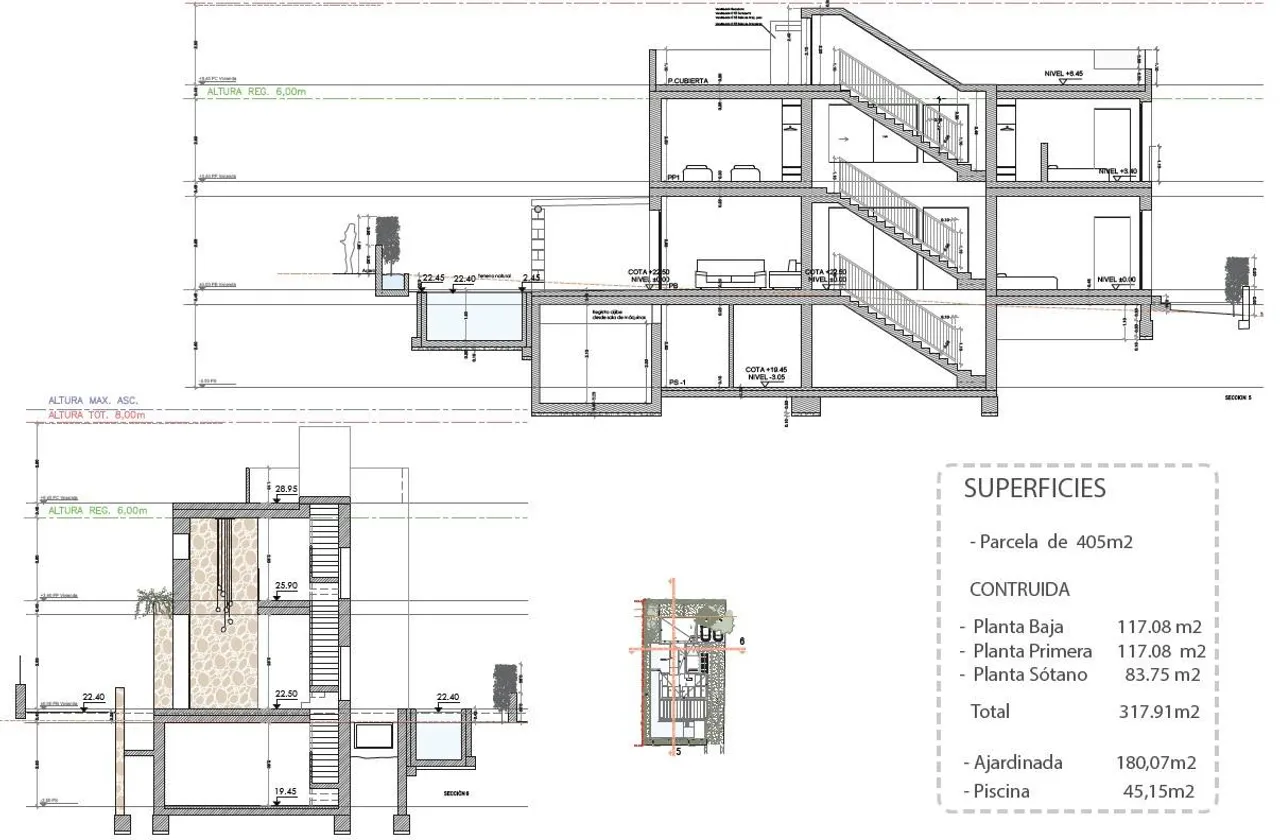 living - Casa / villa de 299m² en venta en Artà, Islas Baleares - Plano del piso - 5