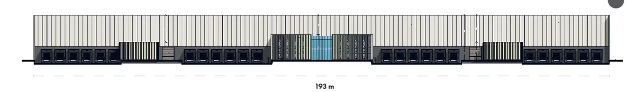 logistics - Logistics Warehouse For Rent - For Sale - Floor Plan - 2