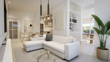 living - 97m² apartment for sale in Peñagrande, Madrid - featured