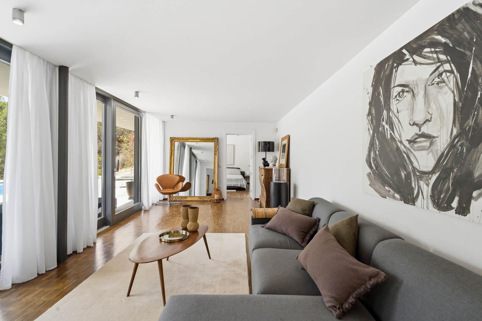 living - Casa / villa de 701m² en alquiler en Son Vida - gallery - 8