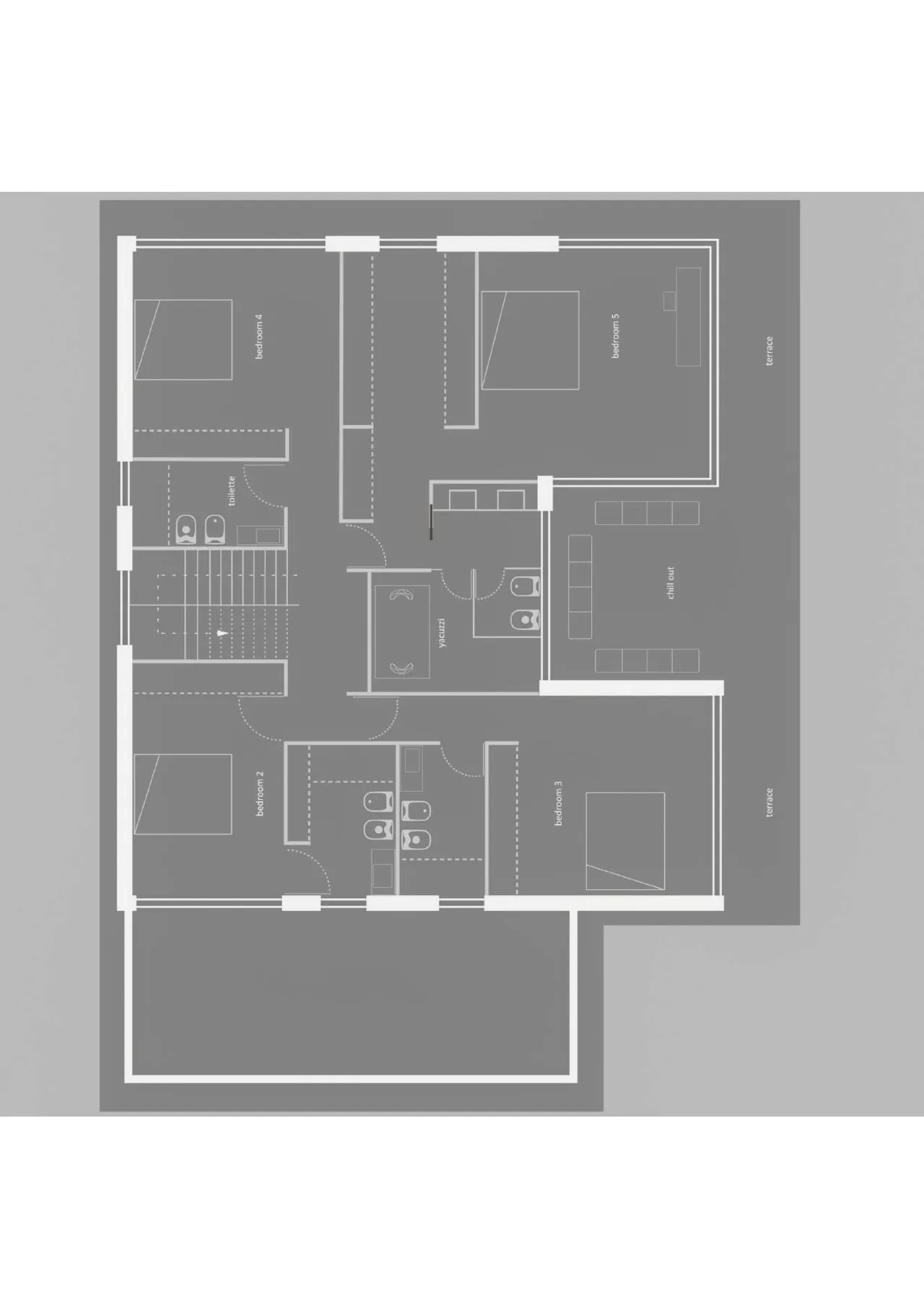 living - Casa / villa de 680m² en venta en Sotogrande, Costa del Sol - Plano del piso - 2