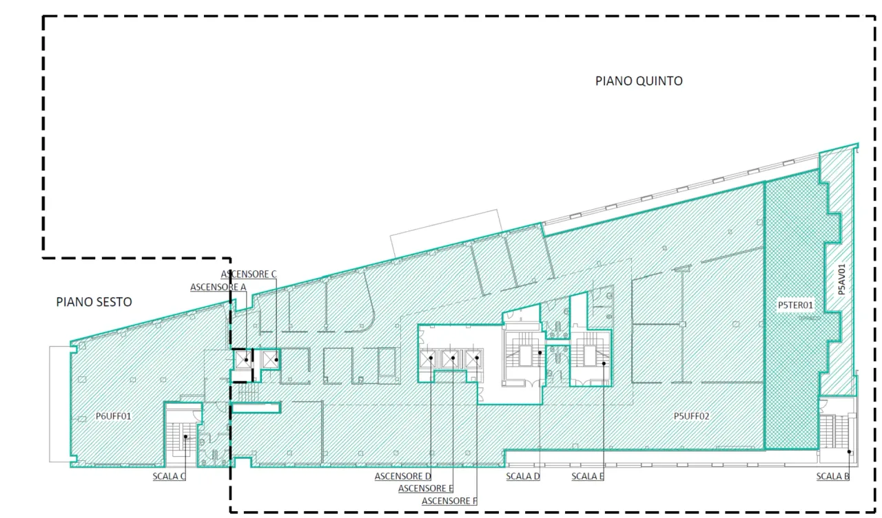 office - Certosa 2 - Office - Dils - Floor Plan - 1