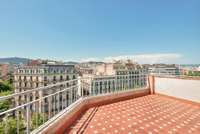 living - Ático de 91m² con 18m² terraza en venta en Eixample Derecho - gallery thumbnail - 7