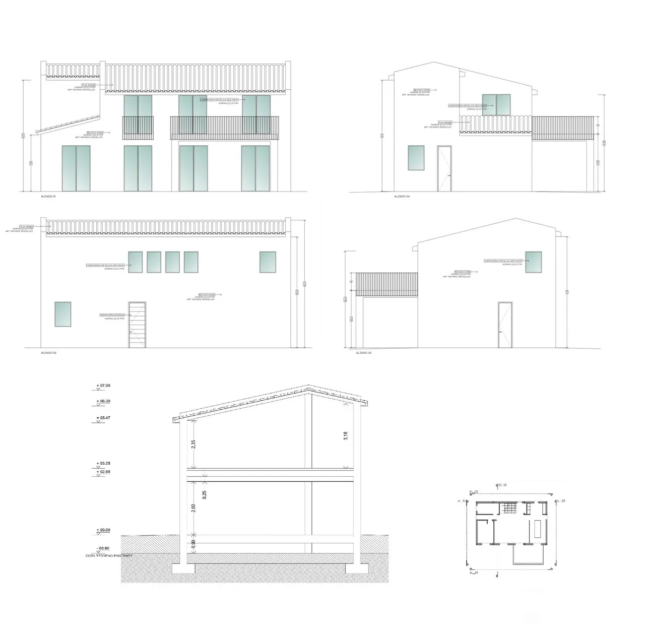 living - Casa rural de 252m² con 65m² de jardín en venta en Sencelles - Plano del piso - 3