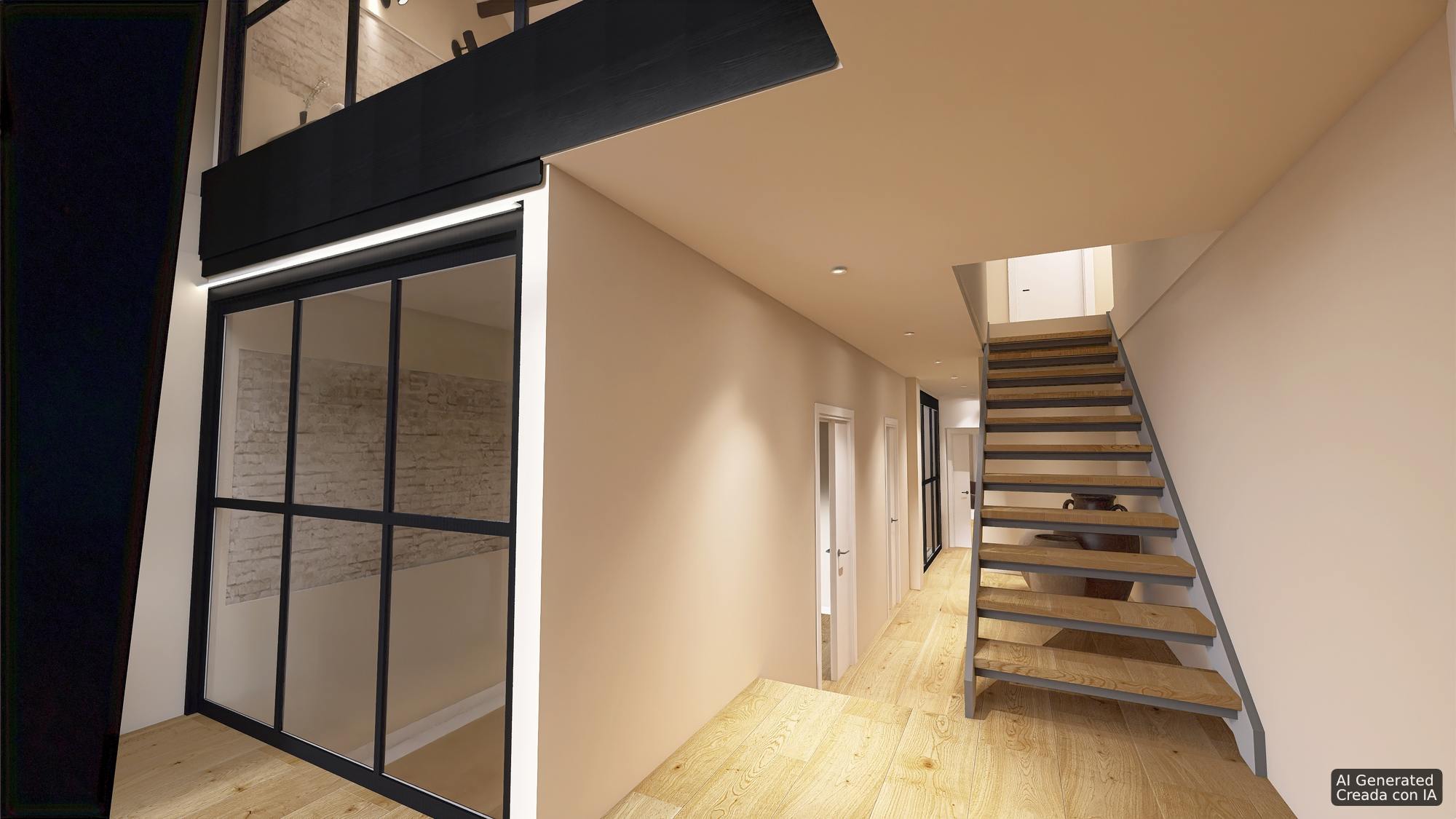 living - 132m² apartment with 27m² terrace for sale in Poble Sec - gallery thumbnail - 3