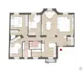 living - Bianca Maria 10 - Wonen - Dils - Verdiepingsplan thumbnail - 1