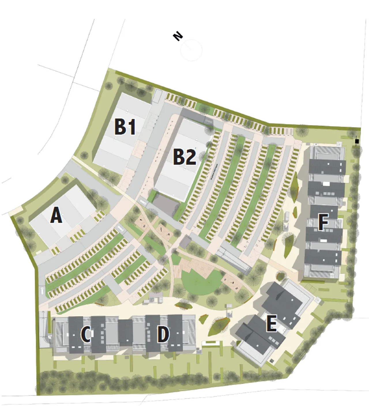 office - Services / Showroom For Sale - Floor Plan - 1