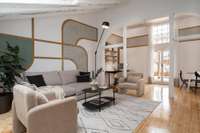 living - 185m² penthouse with 30m² terrace for sale in Chueca - Justicia - gallery thumbnail - 4