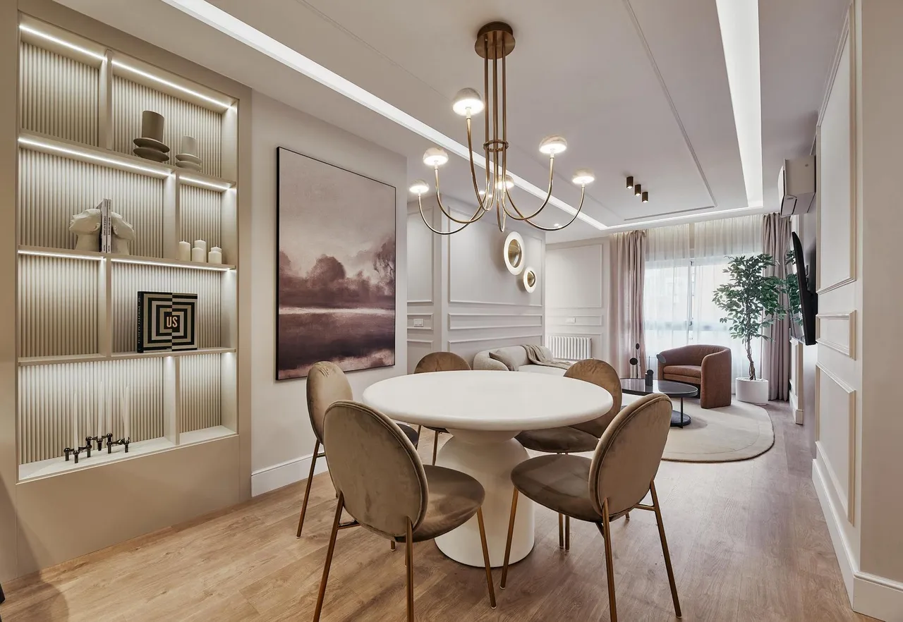 living - Piso de 142m² en venta en Castellana, Madrid - gallery - 7