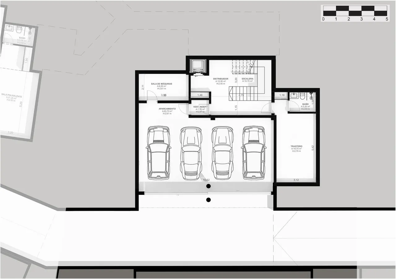 living - 516m² house / villa with 2,940m² garden for sale in Sant Andreu de Llavaneres - Floor Plan - 3