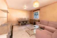 living - Piso de 117m² con 35m² de jardín en venta en Milla de Oro - gallery thumbnail - 6