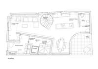 living - The Cañete Duplexes - Plano del piso thumbnail - 1