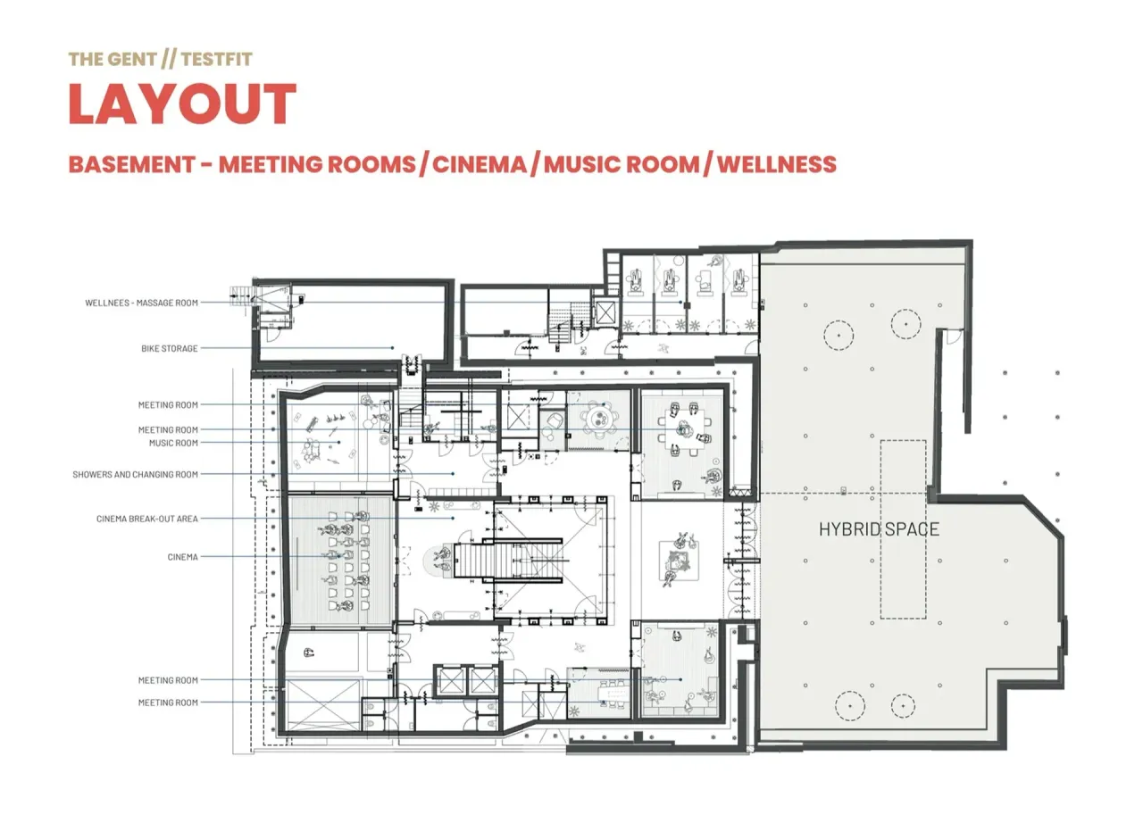 office - The Gent - Office - Dils - Plan d'étage - 7