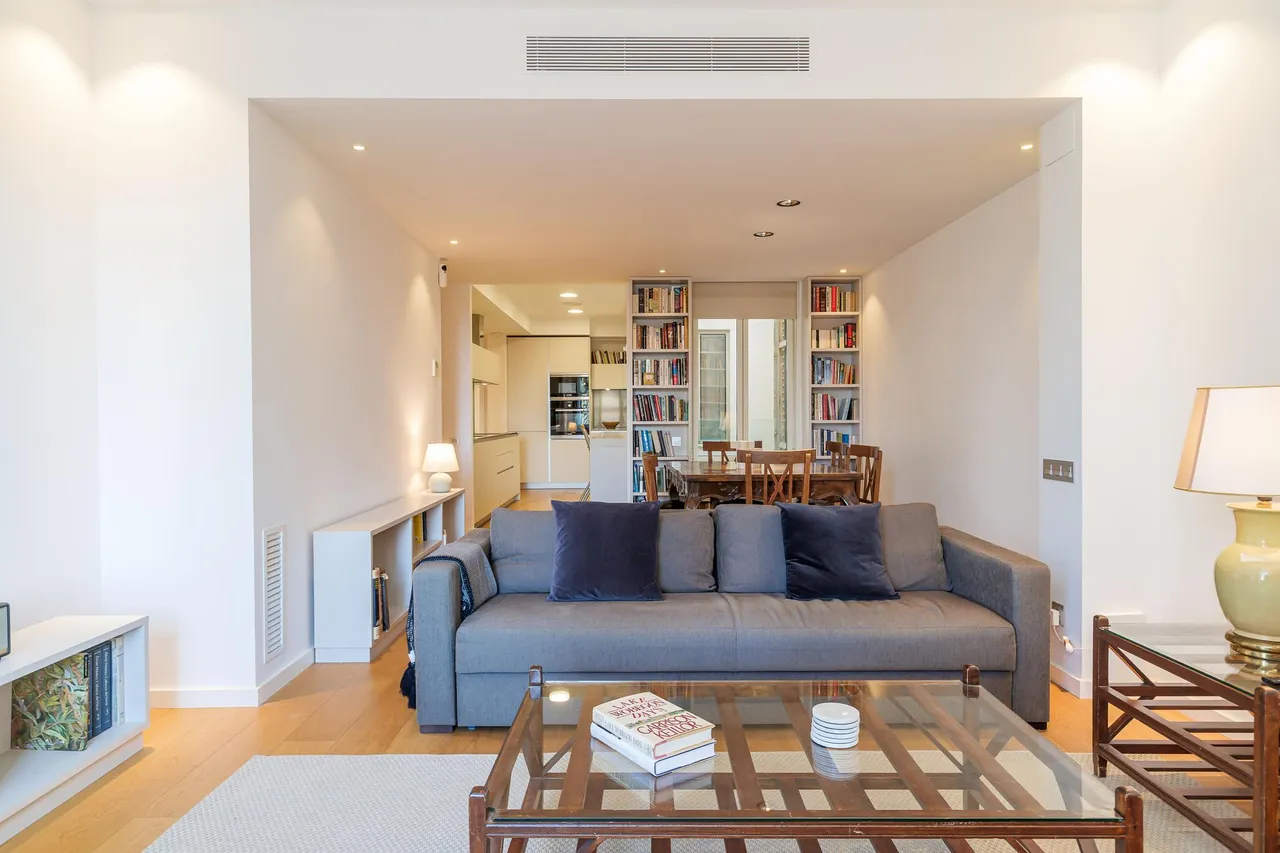 living - 111m² penthouse for sale in El Born, Barcelona - gallery - 6