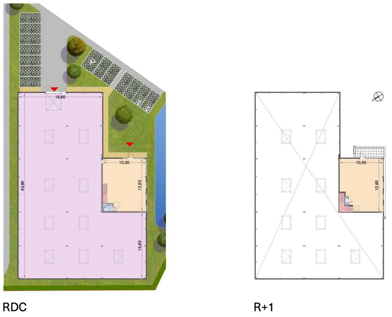logistics - Light Industrial Premises / Offices For Sale - Planimetria - 2