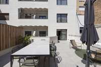 living - Piso de 238m² con 49m² terraza en alquiler en Gràcia - gallery thumbnail - 9