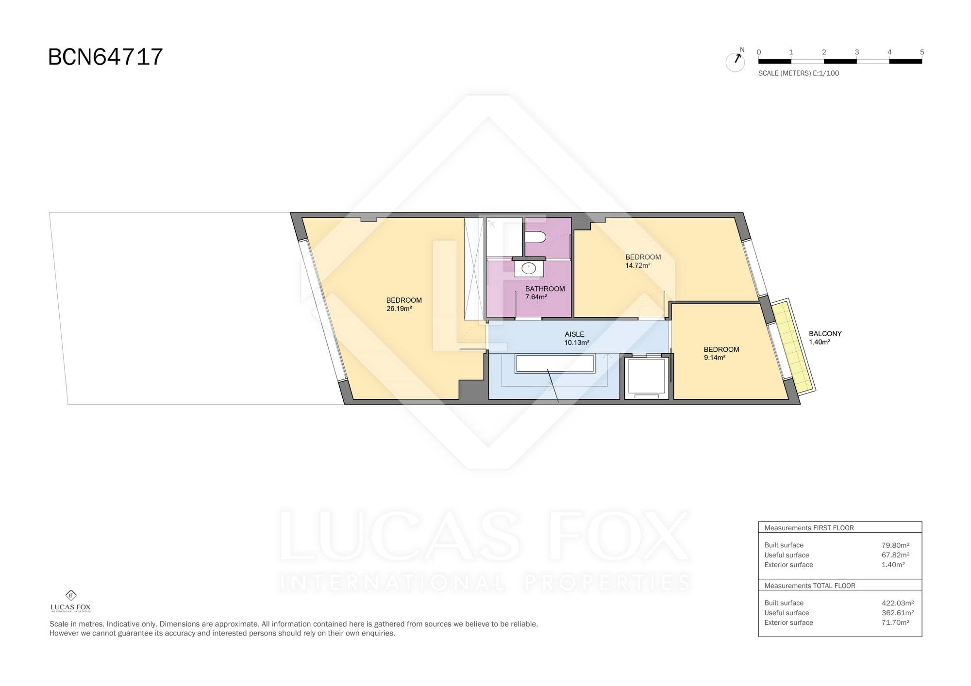 living - Casa / villa de 422m² con 71m² terraza en venta en Sarrià - Plano del piso thumbnail - 3