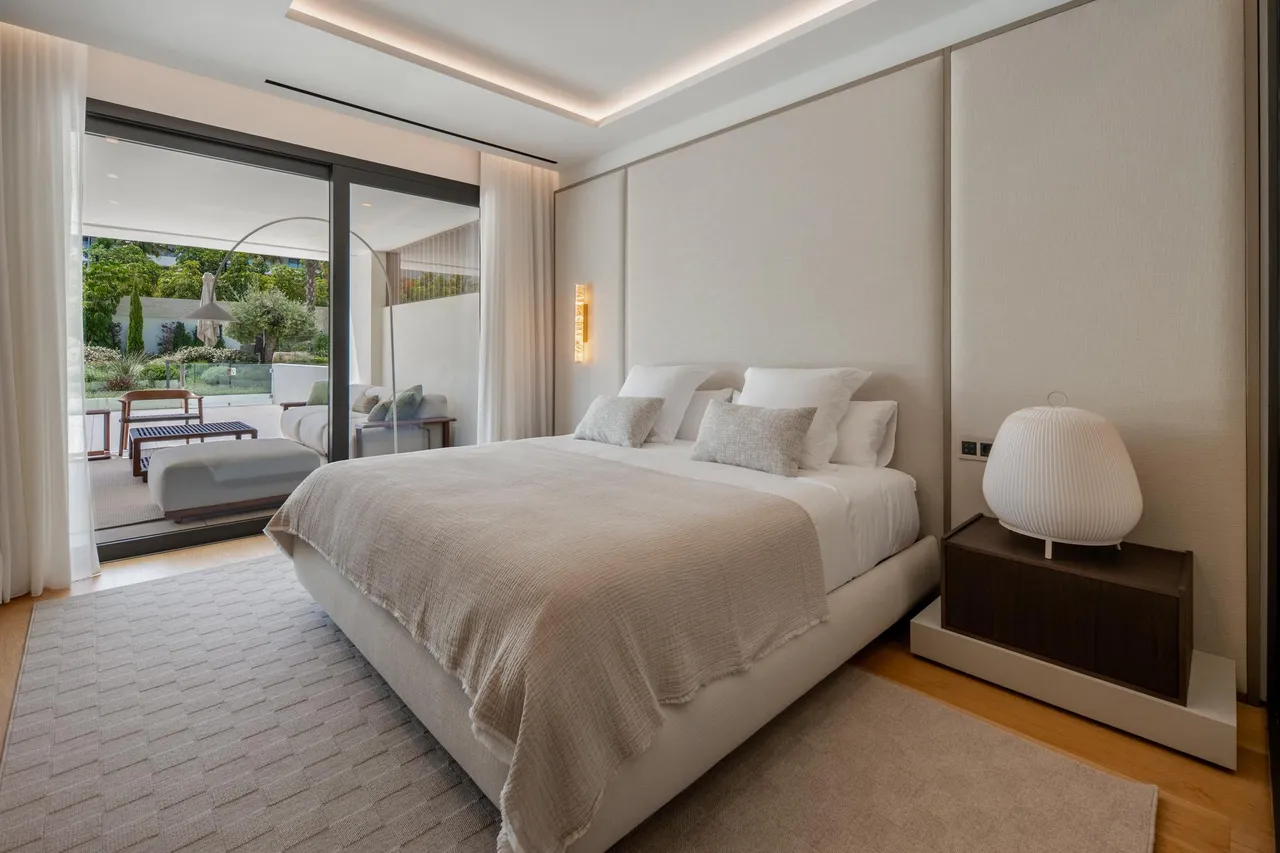 living - Ático de 252m² con 102m² terraza en venta en Milla de Oro - gallery - 7