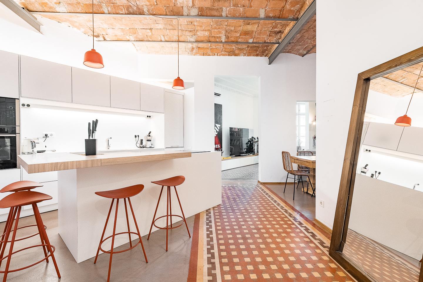 living - 179m² apartment with 8m² terrace for sale in Eixample Right - gallery thumbnail - 7