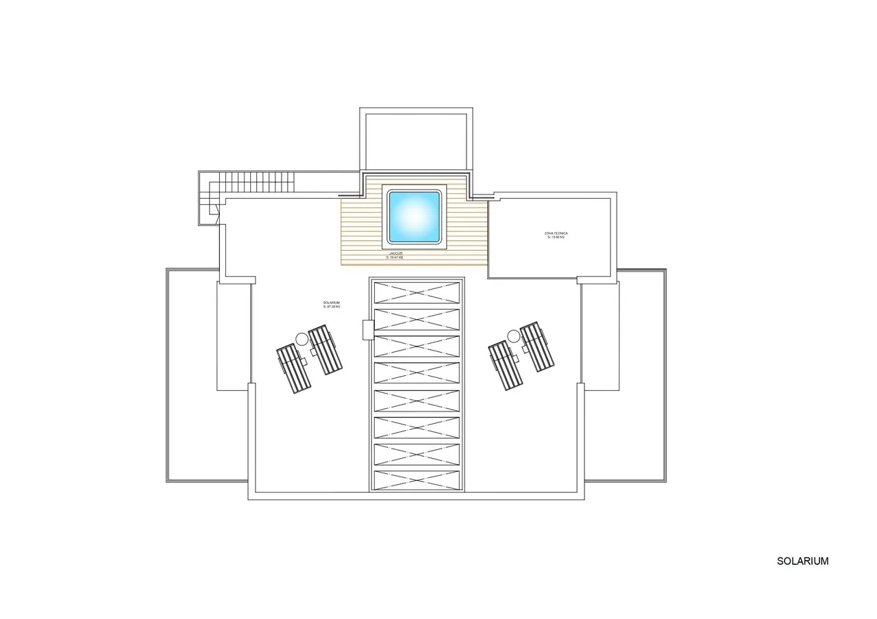living - Casa / villa de 493m² con 204m² terraza en venta en Nueva Andalucía - Plano del piso - 5
