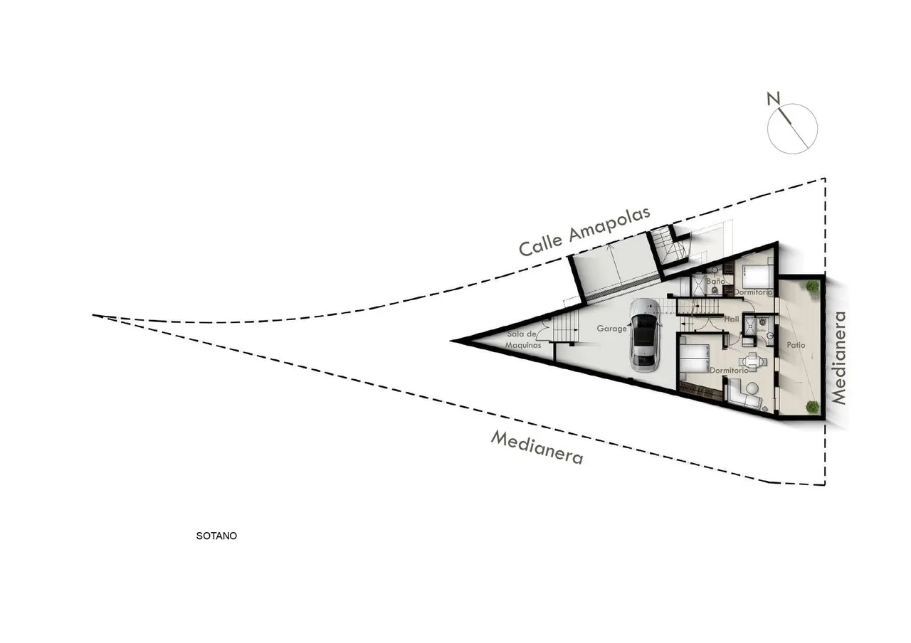 living - Casa / villa de 264m² con 151m² terraza en venta en Nueva Andalucía - Plano del piso - 1