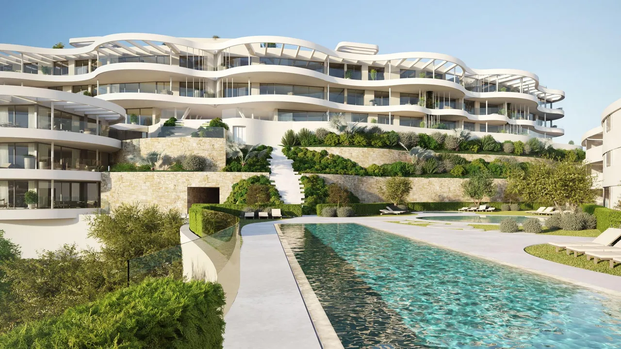 living - Extraordinaria promoción de obra nueva con espectaculares vistas panorámicas de Marbella - gallery - 2