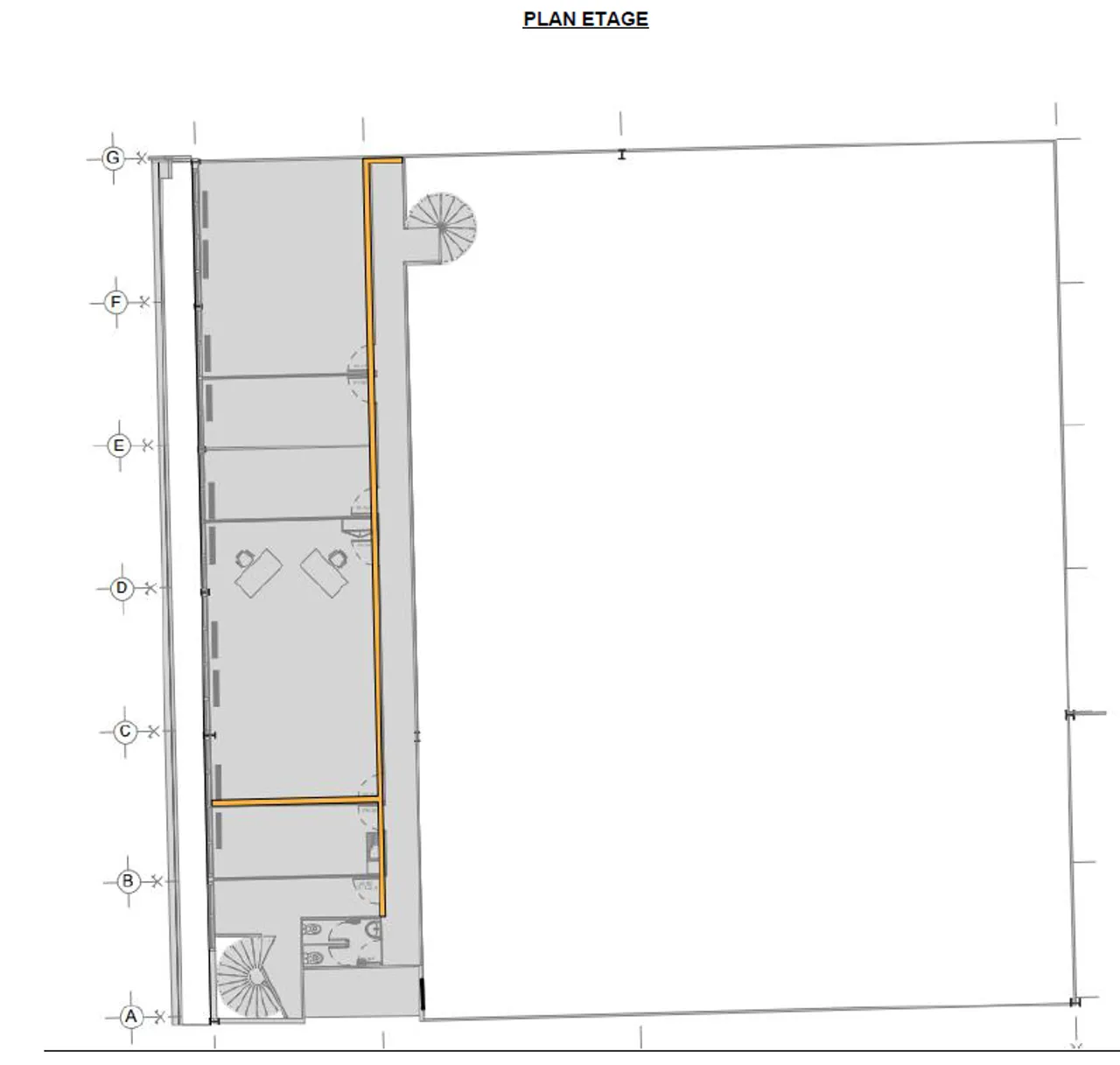 logistics - Warehouse / Offices For Rent - Planimetria - 2