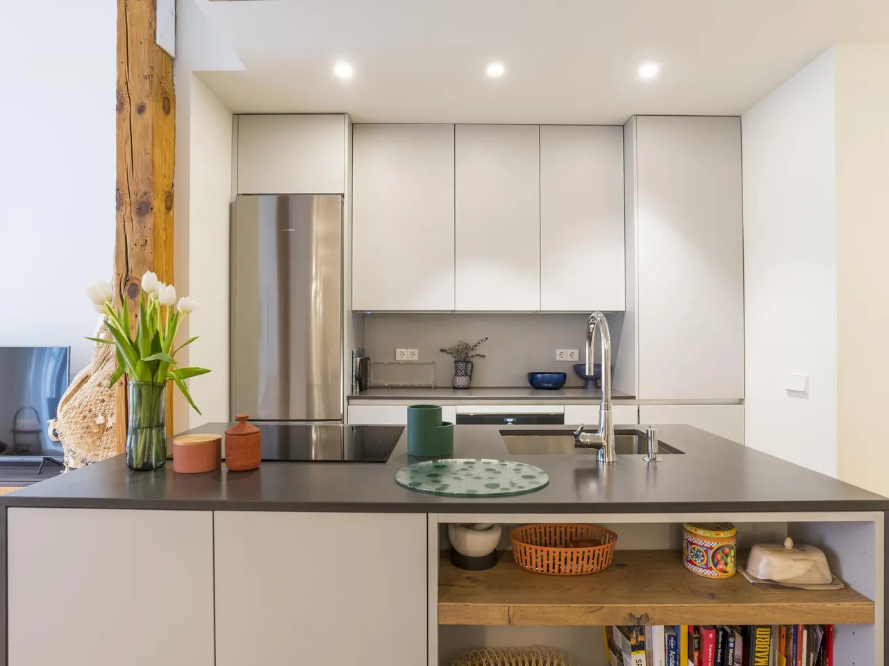 living - 119m² apartment for sale in Trafalgar, Madrid - gallery - 9