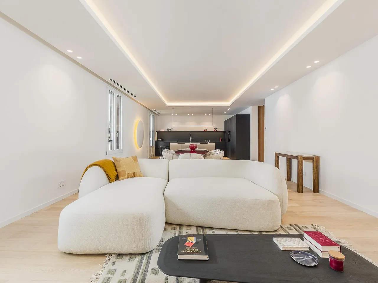 living - 230m² apartment for sale in Eixample Right, Barcelona - gallery - 2