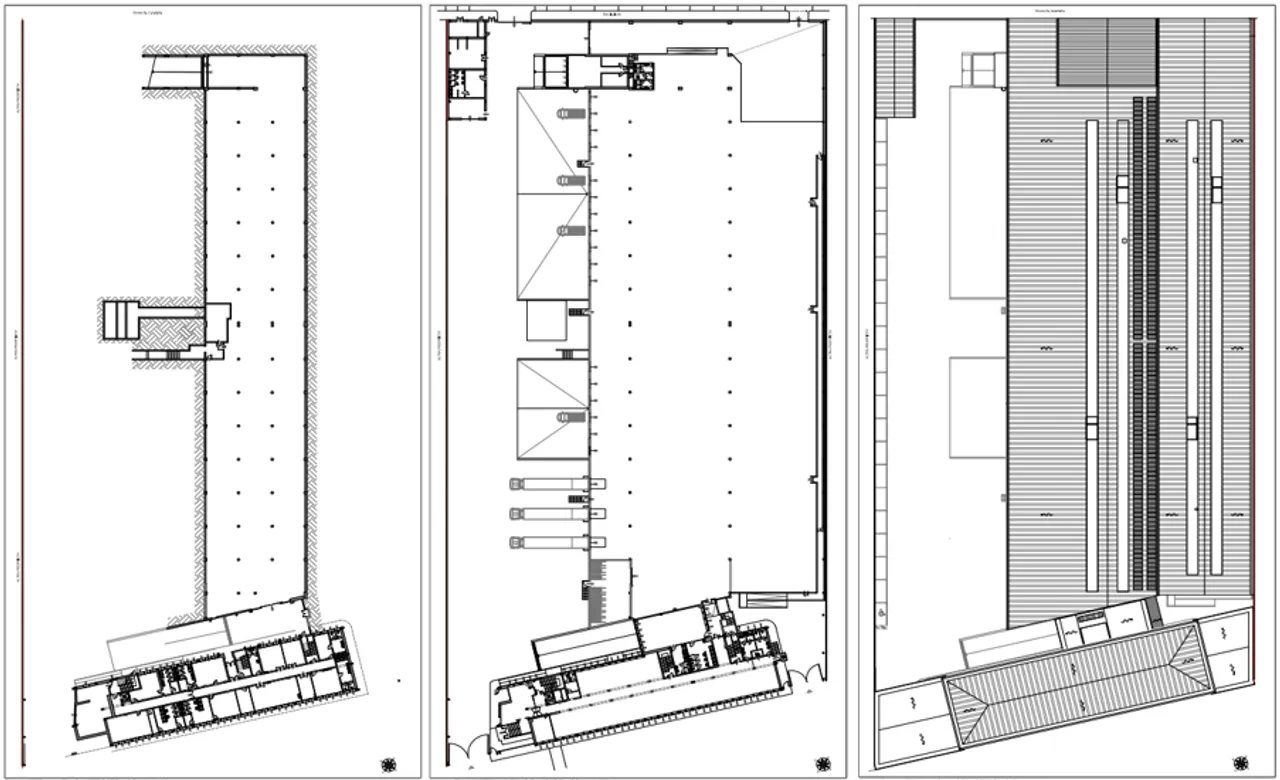 logistics - East Milan - Logistics - Dils - Verdiepingsplan - 1