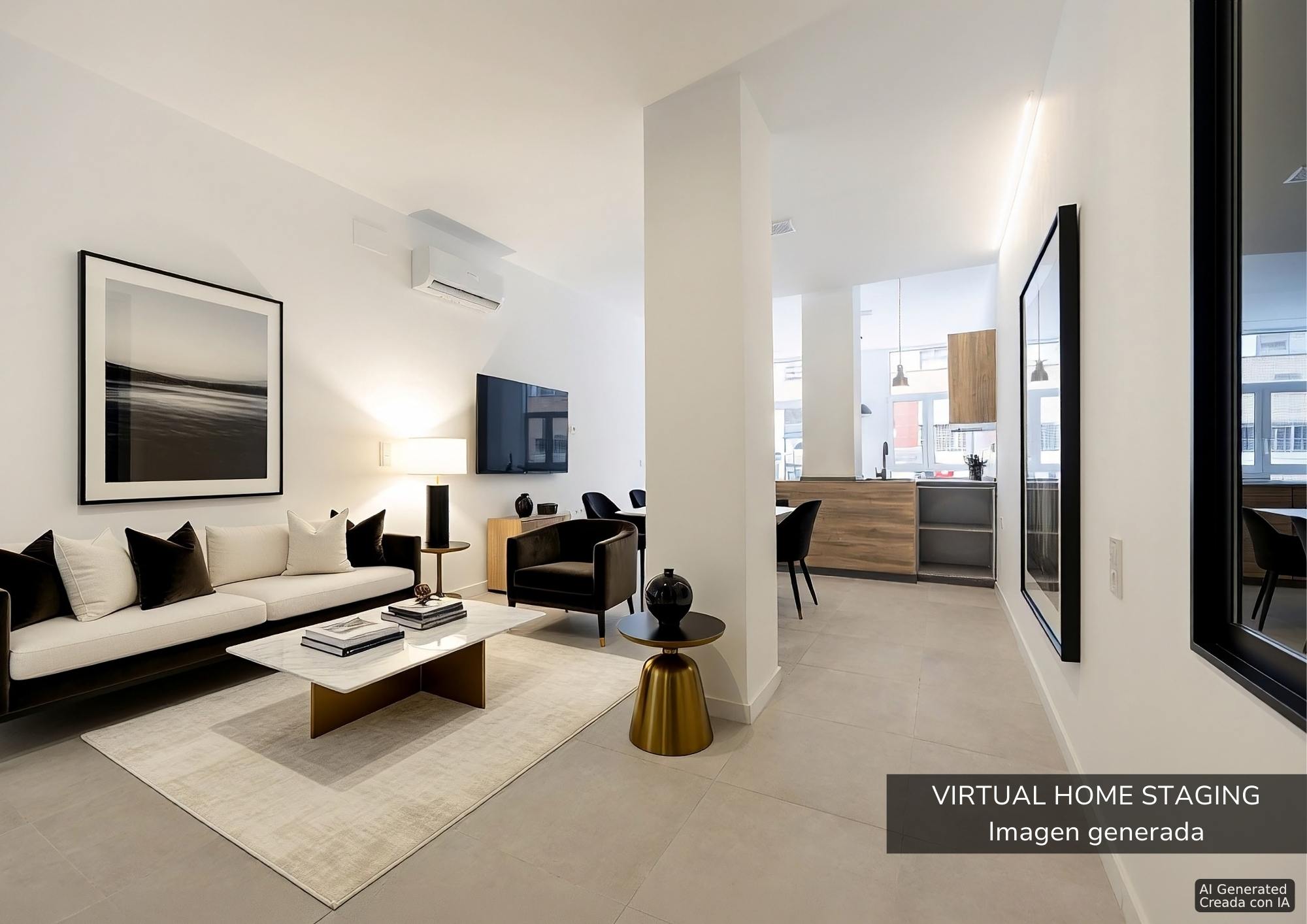 living - 73m² apartment for sale in Extramurs, Valencia - gallery - 4