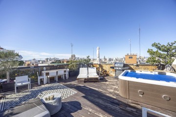 living - Ático de 148m² con 60m² terraza en venta en El Pla del Remei - featured