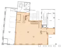 retail - San Fedele 4 - Detailhandel - Dils - Verdiepingsplan thumbnail - 1