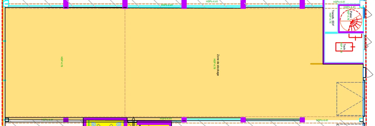 logistics - Activity Facility For Rent - Planimetria - 1