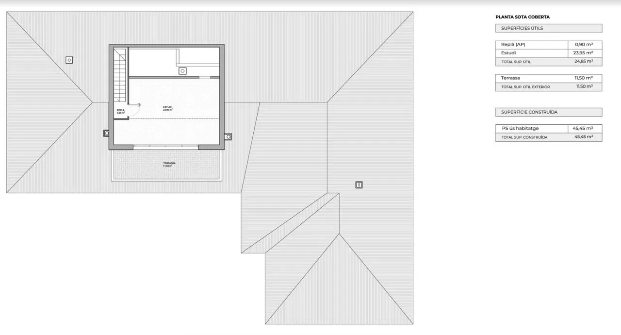 living - Casa / villa de 490m² en venta en El Port de la Selva - Plano del piso - 3